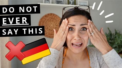 THINGS YOU SERIOUSLY SHOULDNT SAY TO A GERMAN YouTube