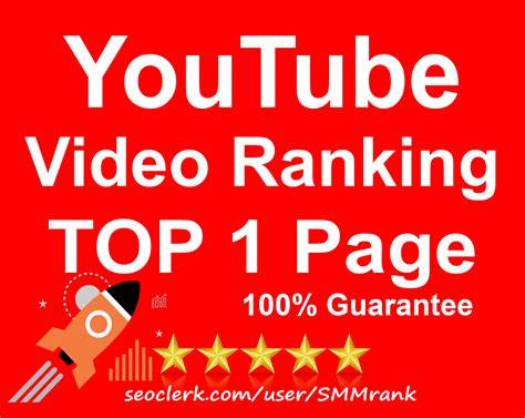 Boost Video Ranking Page 1 On Youtube Best Result 2019 For 10