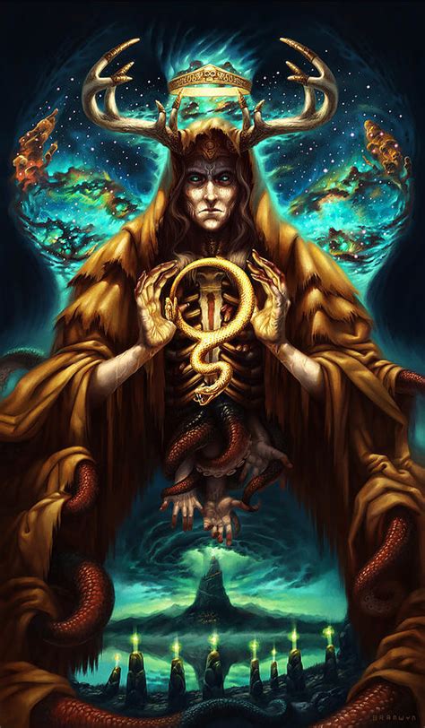 Satanic Painting By Indra Kreyzig Fine Art America