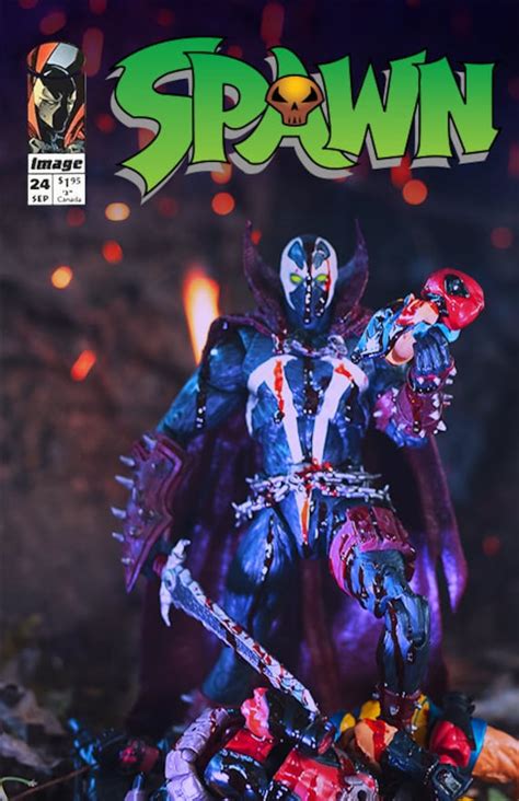 Spawn Comic Book Cover Poster Etsy