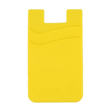 Dual Pocket Silicone Phone Wallet Totally Promotional