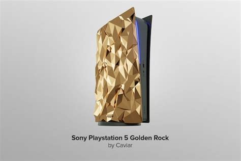 Caviars Outrageous Playstation 5 Golden Rock Edition Is Made With 20kg