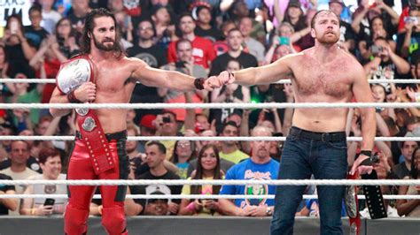 Wwe Summerslam Dean Ambrose Et Seth Rollins Deviennent Champions Par Quipe De Raw