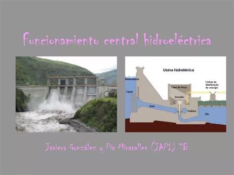 Ppt Funcionamiento Central Hidroel Ctrica Powerpoint Presentation