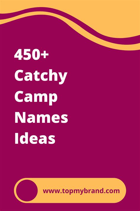 Check spelling or type a new query. 450+ Catchy Camp Names Ideas | Business names, Summer camp ...
