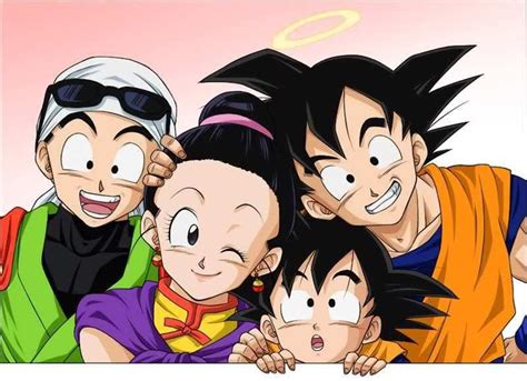 Familia Son Dragon Ball Gt Goku Dragon Manga Dragon Dragon Ball