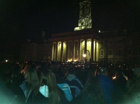 Photos Penn State Community Holds Candlelight Vigil For Victims