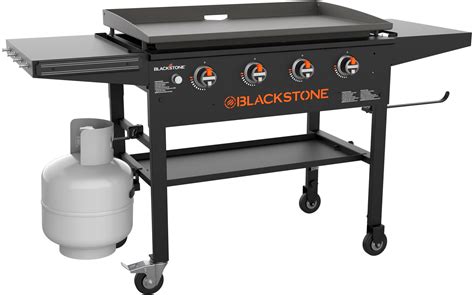 Blackstone Original 36 In 4 Burner Outdoor Griddle With Foldable Side