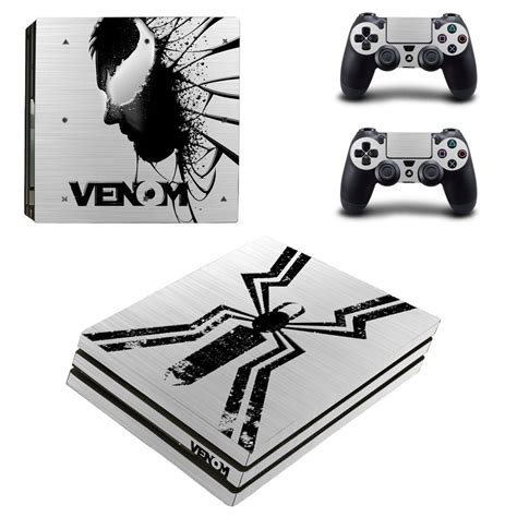 Venom Decal Skin Sticker For Ps4 Pro Console And Controllers