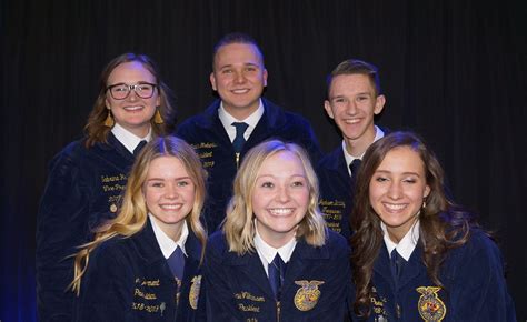 Newly Elected State Ffa Officers Include 2 Recent Graduates From