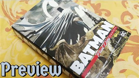 Batman By Paul Dini Omnibus Graphic Novel Must Have Batman