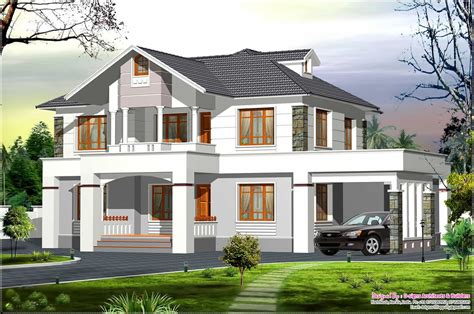 Two Storey Kerala House Designs 1736 Keralahouseplanner