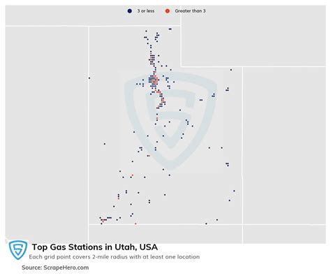 List Of All Top Gas Stations Locations In Utah Usa Scrapehero Data Store