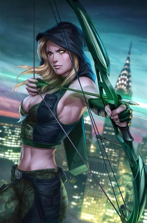 Robin Hood Comic Book Girl Superhero Redesign Stanley Lau