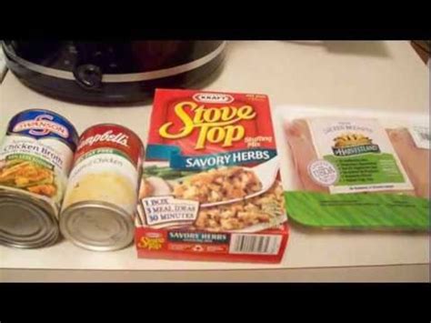 Crock Pot Chicken And Stuffing 5 Ww Points Recipe