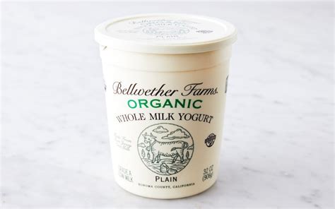 Organic Plain Whole Milk Yogurt Bellwether Farms Good Eggs
