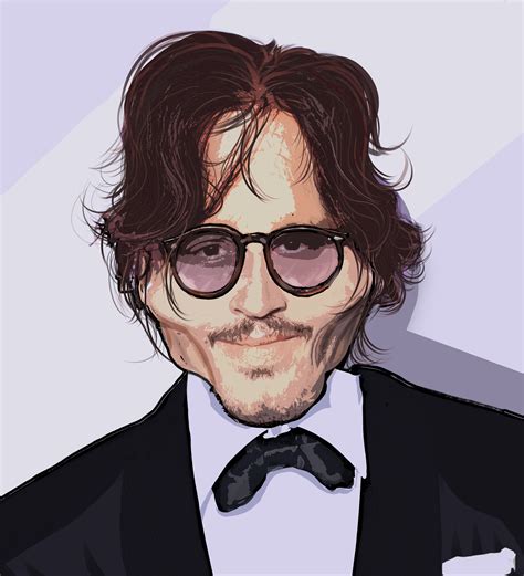 Artstation Johnny Depp Caricature