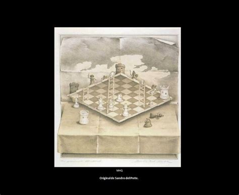 original de sandro del prete [tabuleiro de xadrez e escadas] tabuleiro de xadrez ilusão de