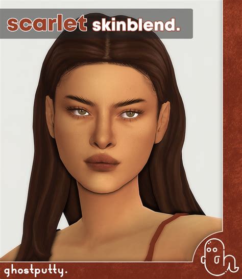 Scarlet Skinblend Ghostputty On Patreon In 2022 Sims Sims 4 Cc