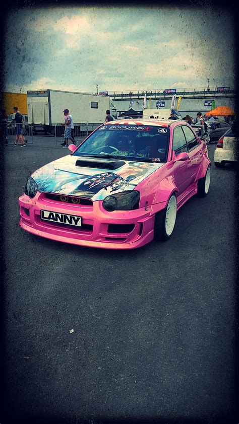 Subaru Sti Pink Wrx Hd Phone Wallpaper Peakpx
