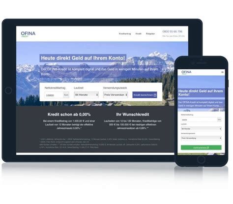 Dies geschieht durch die überweisung der gewünschten tilgungsbeträge auf das kreditkonto. OFINA-Kredit - Minikredit.eu