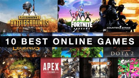 What Are The Top 10 Online Games