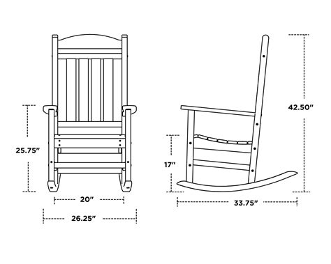 Polywood Presidential Rocking Chair | Barstool Designs
