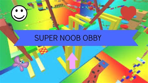 Roblox Super Noob Obby Youtube