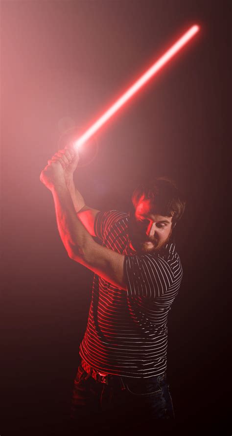 How To Put A Lightsaber In Your Portrait Picture Frank Myrland
