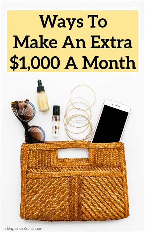 With only 12.5 to hours a week, that is a cool $1000. Ways To Make An Extra $1,000 A Month - How To Make 1000 A ...