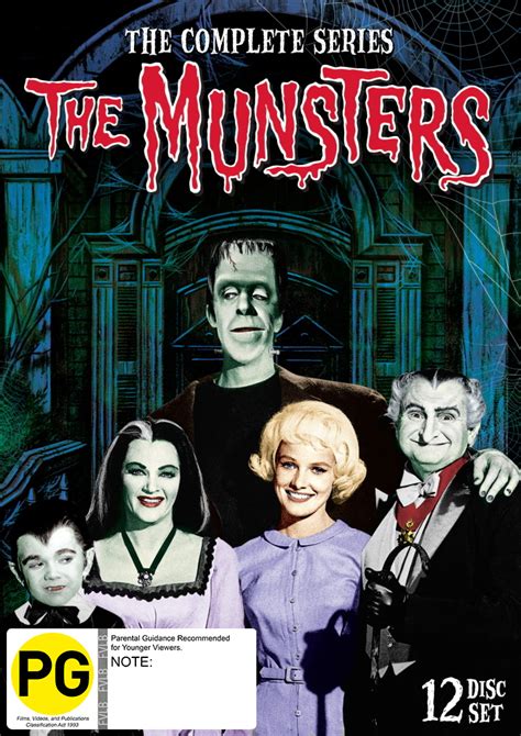 The Munsters The Complete Series Collection Dvd Buy Now At