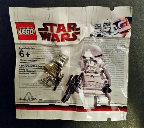 Lego Star Wars Chrome Silver Stormtrooper Minifigure New Sealed Mini