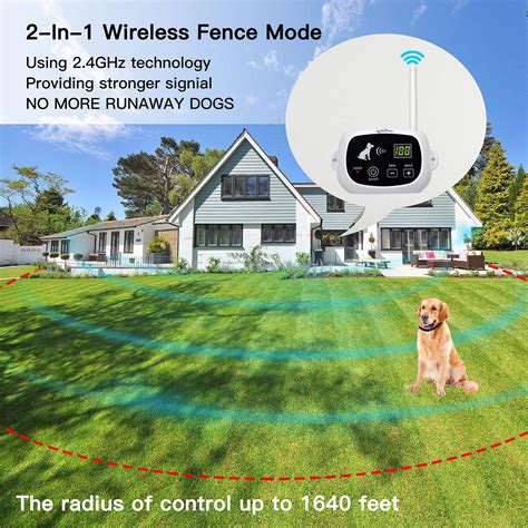 Reviews Nacrl Wireless Dog Fence Pet Containment System Up To 1640