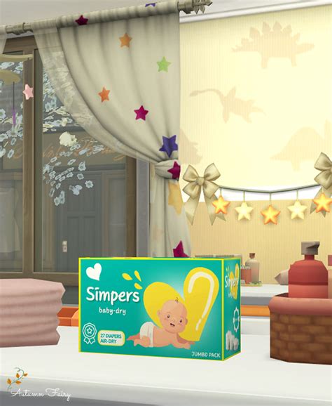 Autumn Fairy Ts4 Simpers Decor Diapers