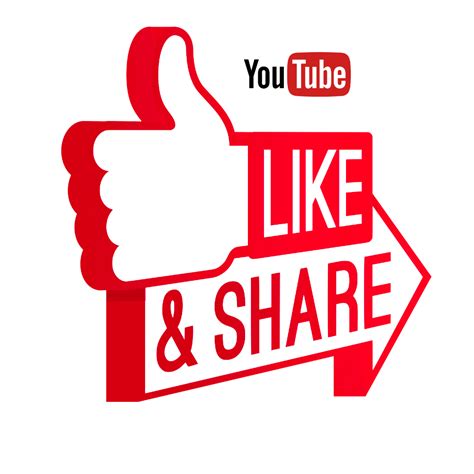Like and Share on Youtube transparent PNG - StickPNG | Youtube logo, Logo facebook, Youtube logo png