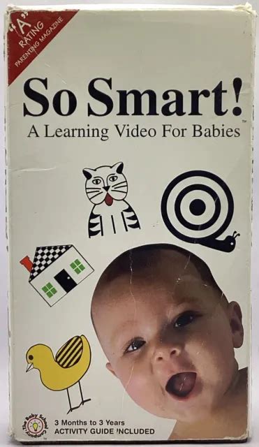 So Smart Sights And Sounds Vhs 1997 Buy 2 Get 1 Free 399 Picclick
