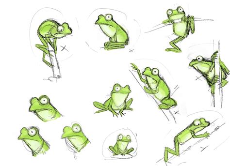 Room On The Broom Characters Character Sketches Frog Illustration