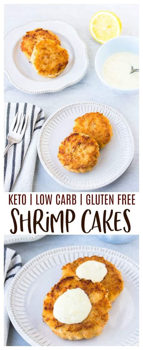 Salmon cakes are usually made with bread crumbs. Keto Shrimp Cakes - made with blanched almond flour and ...