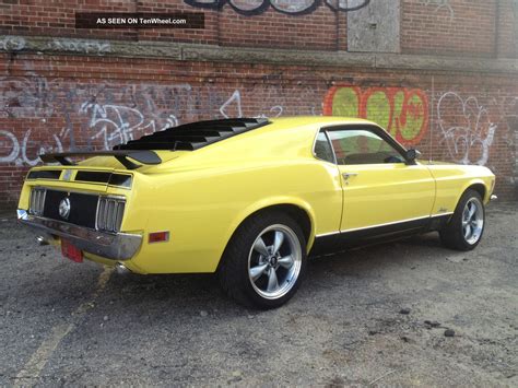 1970 Ford Mustang Mach 1 Shaker Hood Ready For Spring