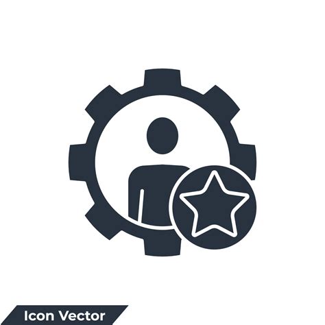 Skill Icon Logo Vector Illustration Employee Skills Symbol Template
