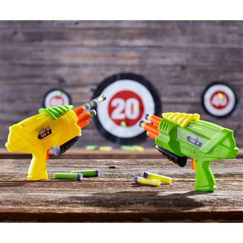 Buzz Bee Toys Air Warriors Tek 4 Blaster 2 Pk Blasters And Soakers