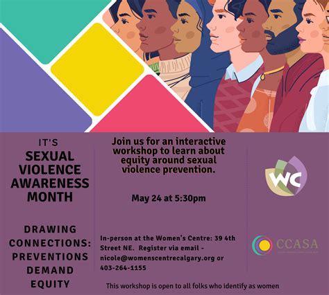 Preventions Demand Equity Sexual Violence Workshop Cancelled Womens Centre Of Calgary