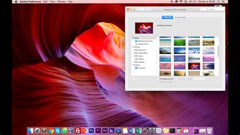 How To Change Desktop Background In Macbook Mac Os X Youtube