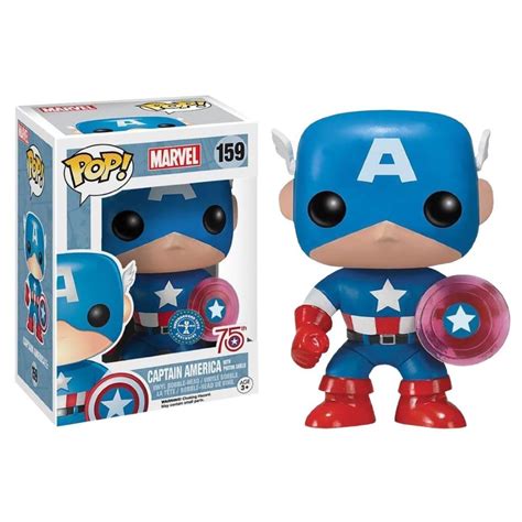 Funko POP Marvel Captain America Captain America With Photon Shield