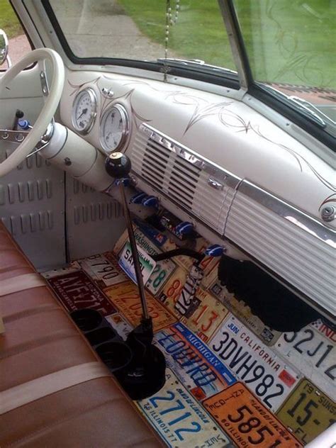 Cool Idea On The Floor For Vw Bus License Plates Retro Cars Dream