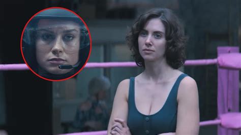 Alison Brie Admits Brie Larsons Captain Marvel Workouts Inspired Her
