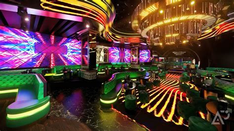 Luxurious Nightclub Design Assembly Point Interior Decoration Youtube