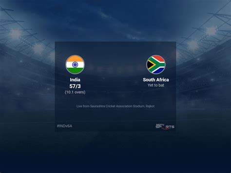 India Vs South Africa Live Score Over 4th T20i T20 6 10 Updates