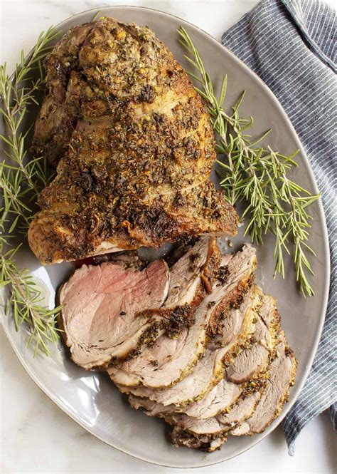 Roasted Boneless Leg Of Lamb Pinch And Swirl