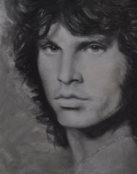 Jim Morrison Sketch Classic Rockers Network